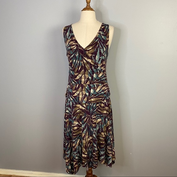 Portmans Size M Dress With Ruffled Side - Picture 3 of 8